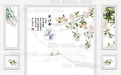 Tải file File in tranh tường 3D FT211375 (gốc) in trên mọi chất liệu