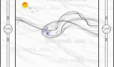 File gốc File in tranh tường 3D FT211406 (trang trí) phòng ngủ