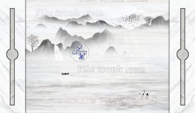 File gốc File in tranh tường 3D FT211444 (in tráng gương) ốp tường