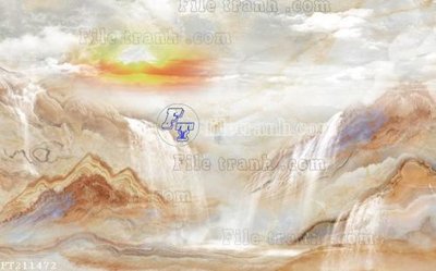 File in ấn cao cấp File in tranh tường 3D FT211472 (file gốc)