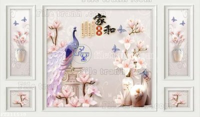 File ảnh gốc File in tranh tường 3D FT211530 (chuyên in mica)