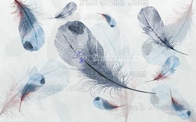 Hình ảnh file gốc in lụa File in tranh tường 3D FT211543