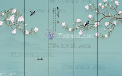 File tranh File in tranh tường 3D FT211577 (ảnh gốc) cho in ấn kỹ thuật số