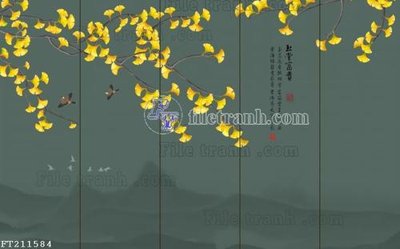 Ảnh mô tả file gốc in mica File in tranh tường 3D FT211584