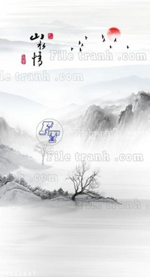 Ảnh gốc File in tranh tường 3D FT211647 (siêu chi tiết) để in ấn