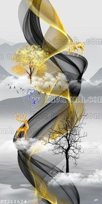 Ảnh gốc File in tranh tường 3D FT211674 (siêu chi tiết) để in ấn