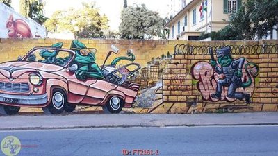 File ảnh File psd tường quán cà phê FT2161 (gốc) in poster