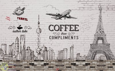 File in ấn File psd tường quán cà phê FT2168 chuyên nghiệp