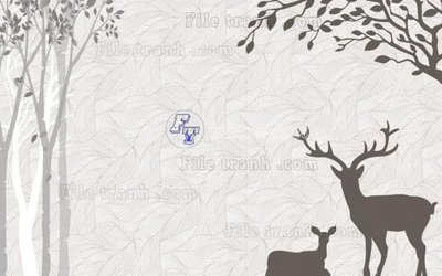 File tranh gốc PSD File in tranh tường hiện đại FT22135 còn nguyên layer