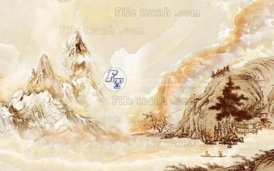 File tranh File in tranh tường hiện đại FT22328 (bản gốc) treo phòng ăn