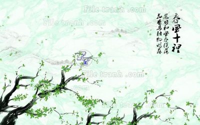 File PSD File in tranh tường hiện đại FT22477 (gốc) cho in quảng cáo