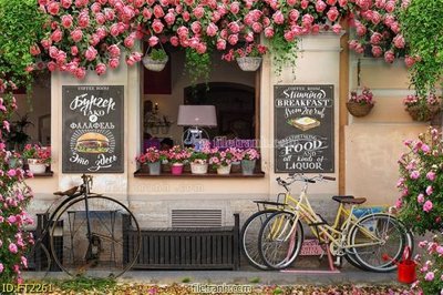 Download file File psd tường quán cà phê FT2261 (chuẩn in) chất lượng cao