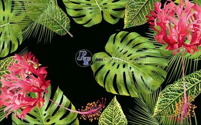 Tải file File in tranh tường hiện đại FT22624 (PSD) cho in tranh kính