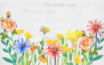 File in trần File in tranh tường hiện đại FT22664 (bản gốc) trời sao