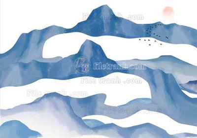 File gốc File in tranh tường hiện đại FT22773 (dành cho trang trí nội thất)