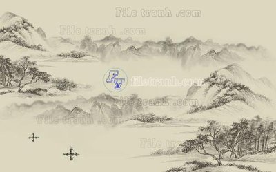 File tranh File in tranh tường hiện đại FT22818 (gốc) chủ đề thành phố