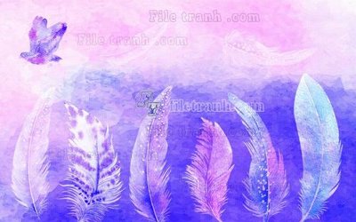 File tranh File in tranh tường hiện đại FT22839 (gốc) phong cách tối giản