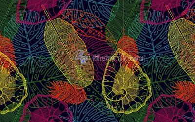 File in trần File in tranh tường hiện đại FT22845 (file gốc) hoa văn 3D