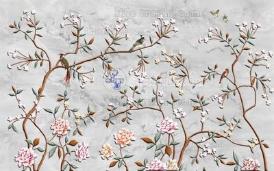 File gốc File in tranh tường hiện đại FT22881 (ảnh chi tiết) để in lụa