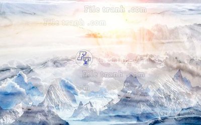 Ảnh gốc file in lụa File in tranh tường hiện đại FT22901 chi tiết