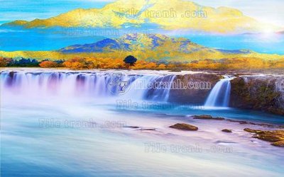 File gốc in ấn File in tranh tường hiện đại FT23105 chuẩn màu CMYK