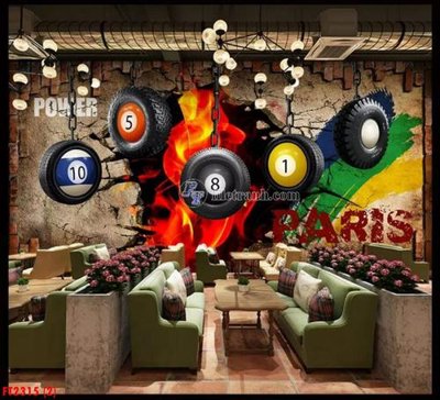 File in lụa File psd tường quán cà phê FT2315 (phong cảnh) File psd tường quán cà phê FT2315