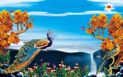 File PSD File in tranh tường hiện đại FT23172 (gốc) cho designer