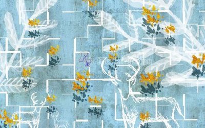 File gốc in tráng gương File in tranh tường hiện đại FT23224 chi tiết