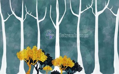 File tranh ảnh gốc File in tranh tường hiện đại FT23273 dùng cho in khổ lớn