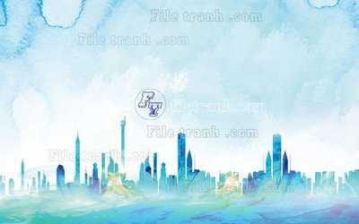 File tranh gốc File in tranh tường hiện đại FT23299 (bản quyền) độc đáo