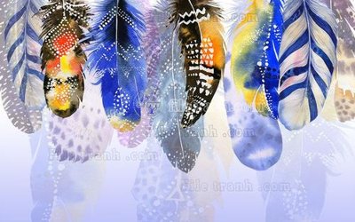 Ảnh gốc File in tranh tường hiện đại FT23399 (nét căng) in mica