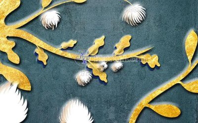 File in trần File in tranh tường hiện đại FT23444 (bản gốc) phong cảnh