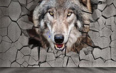 File tranh File in tranh tường hiện đại FT23572 (file gốc) chủ đề phong thủy