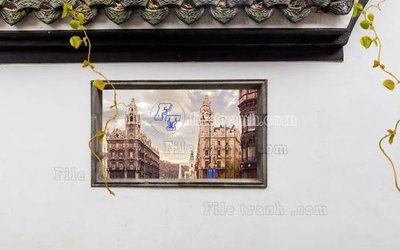 Download file tranh File in tranh tường hiện đại FT23847 (file gốc PSD)