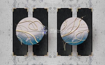 File tranh File in tranh tường hiện đại FT23900 (bản gốc) trang trí văn phòng