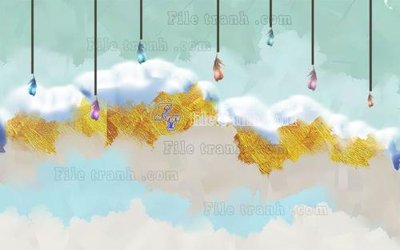 File PSD File in tranh tường hiện đại FT23992 (gốc) cho designer