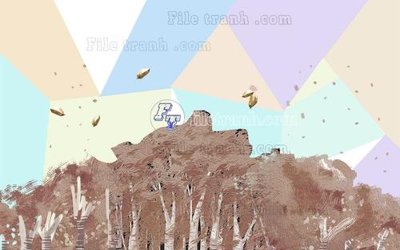 File ảnh File in tranh tường hiện đại FT24070 (gốc) in biển hiệu