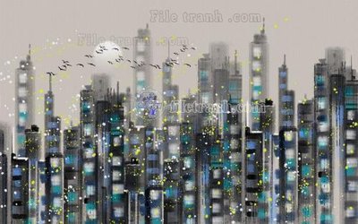 Tải file tranh gốc File in tranh tường hiện đại FT24120 chất lượng cao