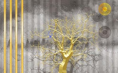 File tranh File in tranh tường hiện đại FT24229 (file gốc) chủ đề phong thủy