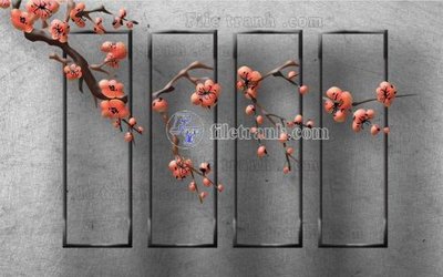 File gốc File in tranh tường hiện đại FT24260 (in mica) làm bảng hiệu