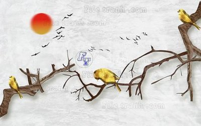 File gốc File in tranh tường hiện đại FT24352 cho in ấn và thiết kế