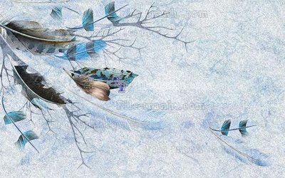 Ảnh gốc File in tranh tường hiện đại FT24408 (độ nét cao) in mica