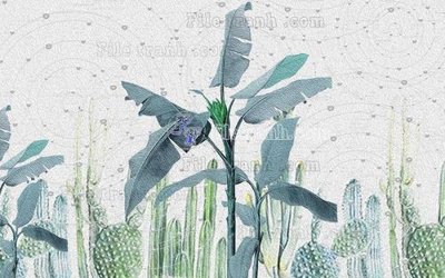 File tranh File in tranh tường hiện đại FT24492 (file gốc) chuẩn màu in