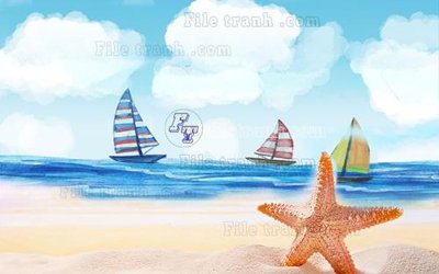 Download file gốc File in tranh tường hiện đại FT24541 (in lụa) hoa lá