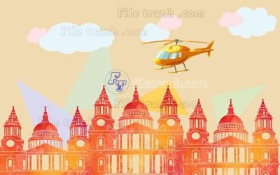 Tải về file tranh gốc File in tranh tường hiện đại FT24550 (để in quảng cáo)