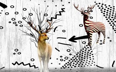 File in ấn File in tranh tường hiện đại FT24568 (bản gốc) cao cấp