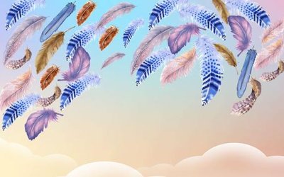 File in trần File in tranh tường hiện đại FT24588 (bản gốc) hoa văn