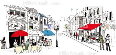 File tranh File psd tường quán cà phê FT2666 (gốc) chủ đề động vật