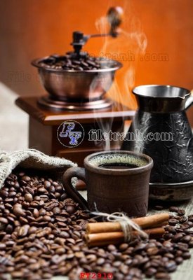 Tải xuống file tranh gốc File psd tường quán cà phê FT2910 (PSD/TIFF)