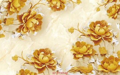 File gốc Tường nền 3D hiện đại FT3D540 (phong cách) tối giản